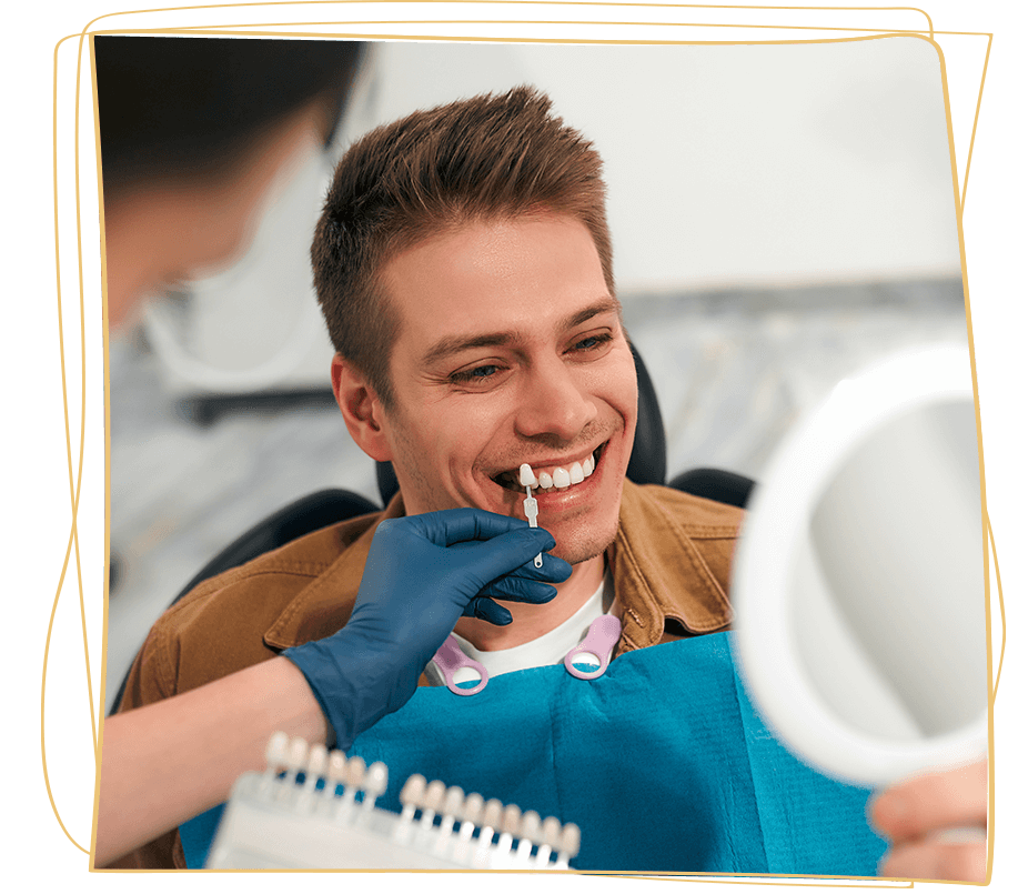 dental veneer patient