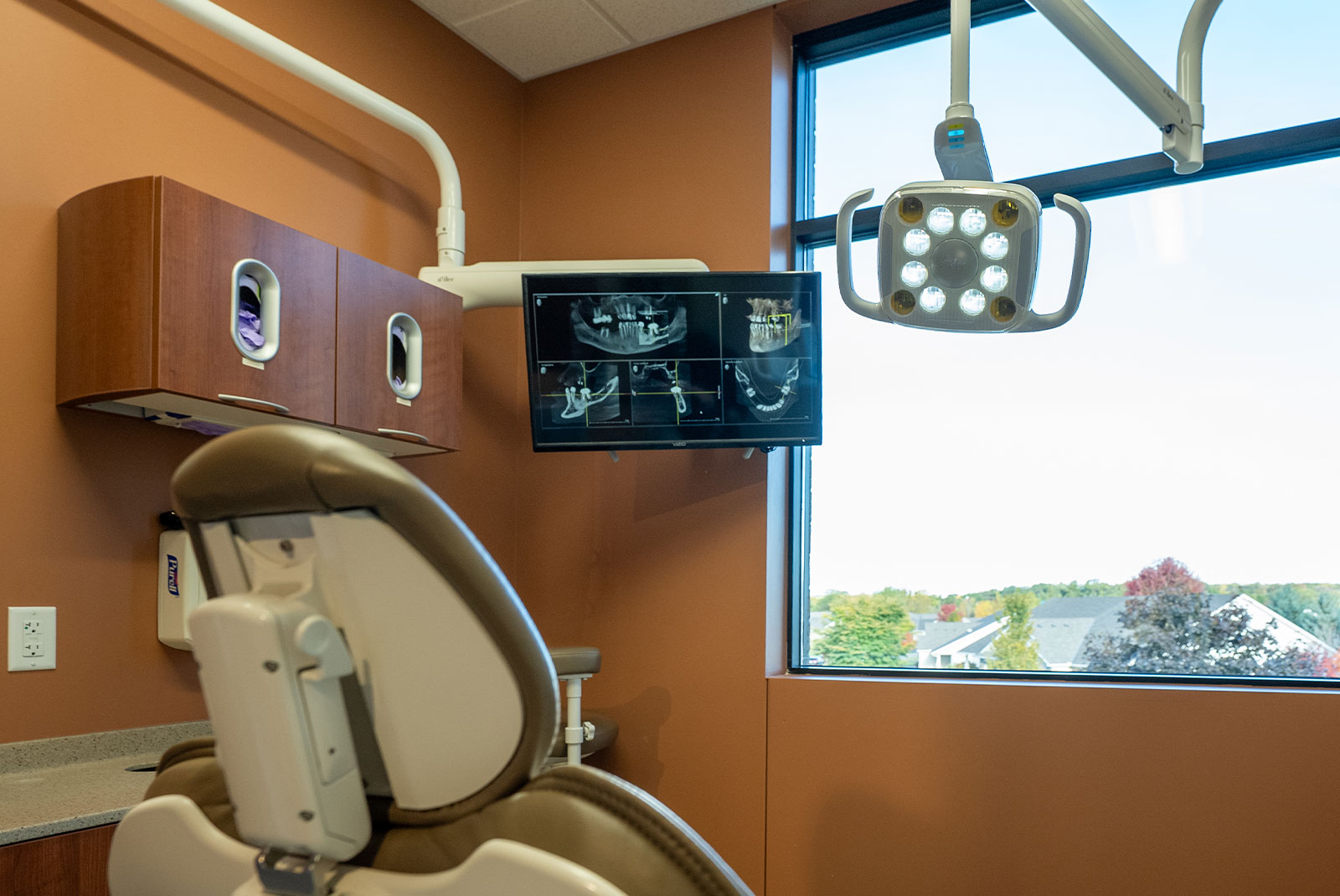 procedure room close up