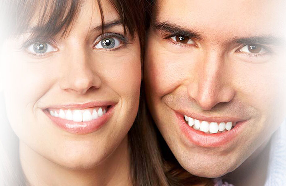 couple getting new smile