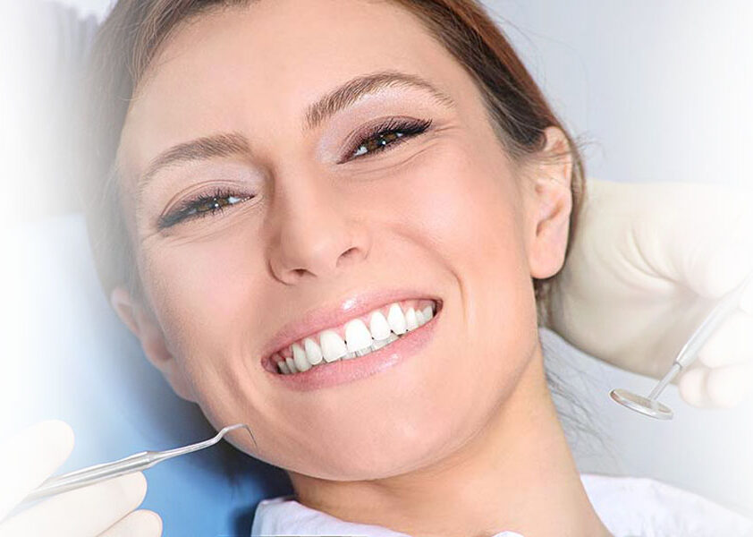 lady smiling cancer free